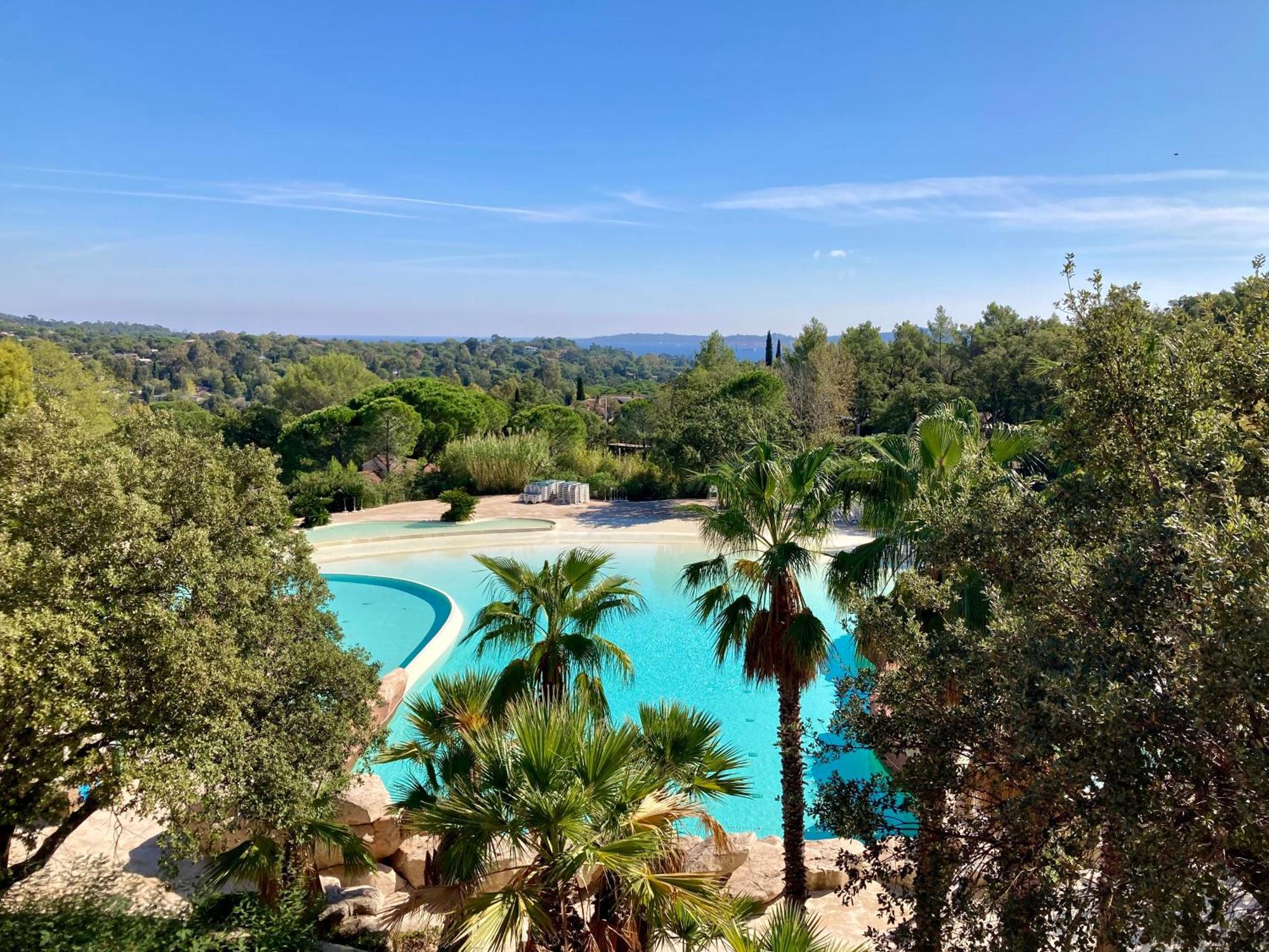 Les Restanques Vue Mer Roses 1070 Rez De Jardin Grimaud Zewnętrze zdjęcie